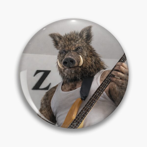 Item preview, The bass-playing wild boar designed and sold by Z-G-P.