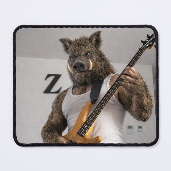 Item preview, The bass-playing wild boar designed and sold by Z-G-P.