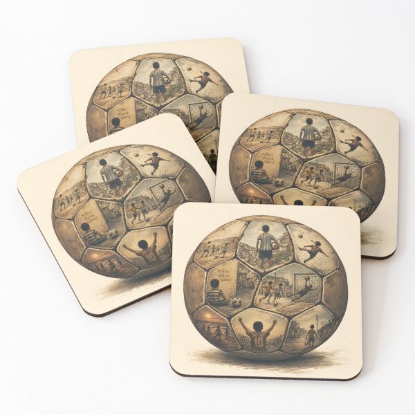 Item preview, Football Memories Vintage Ball Story designed and sold by Glitchart66.