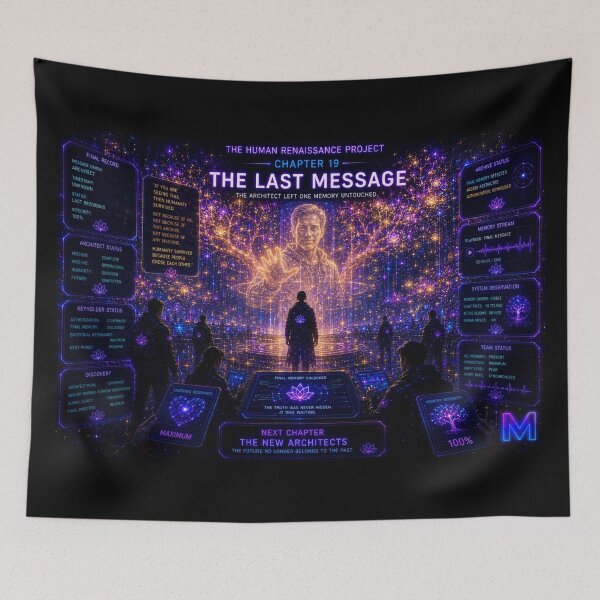 Item preview, The Last Message – Humanity Chose Each Other designed and sold by bbbpetr100.