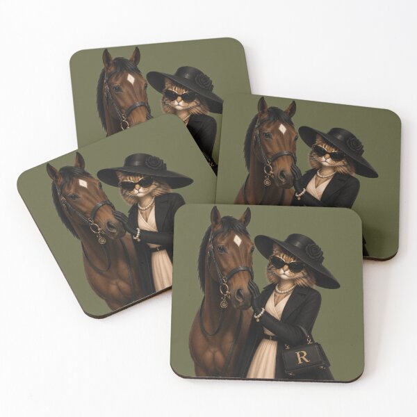 Item preview, Regina and Her Beloved Horse Companion designed and sold by Caradestrella.