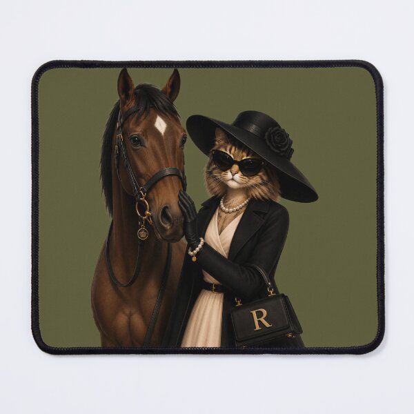 Item preview, Regina and Her Beloved Horse Companion designed and sold by Caradestrella.