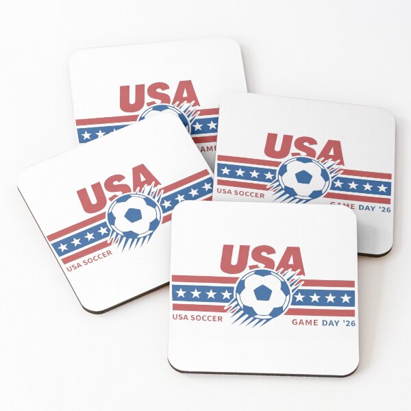 Item preview, Vintage USA Soccer, Retro Soccer, USA Football Fan, Patriotic Sports designed and sold by toongstudio.