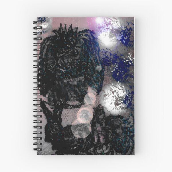 Item preview, Abstract Demonic Rabbit Grunge Aesthetic Art designed and sold by lusiaMaraArt.