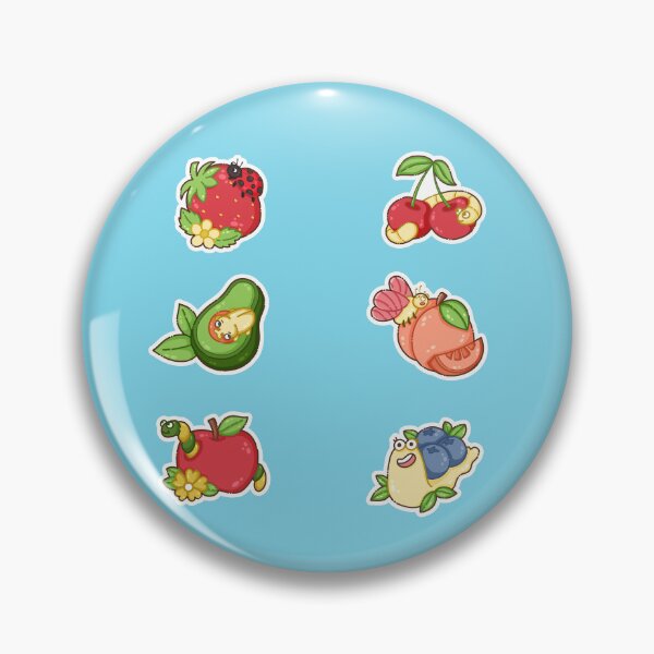 Item preview, Fruits & Tiny Friends Sticker Pack designed and sold by TheRightNotes.