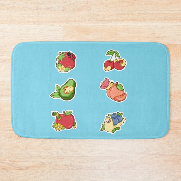 Item preview, Fruits & Tiny Friends Sticker Pack designed and sold by TheRightNotes.