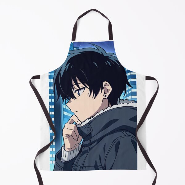 Item preview, Portrait - Anime dreamy man urban night background designed and sold by AnimeShin.