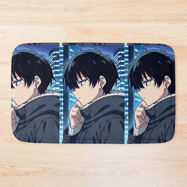 Item preview, Portrait - Anime dreamy man urban night background designed and sold by AnimeShin.