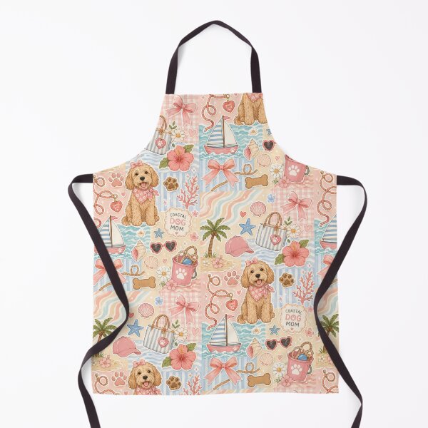 Item preview, Pink Coastal Dog Mom Summer Beach Aesthetic   designed and sold by Sasikharn.