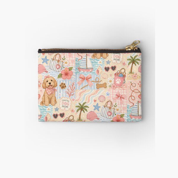 Item preview, Pink Coastal Dog Mom Summer Beach Aesthetic   designed and sold by Sasikharn.