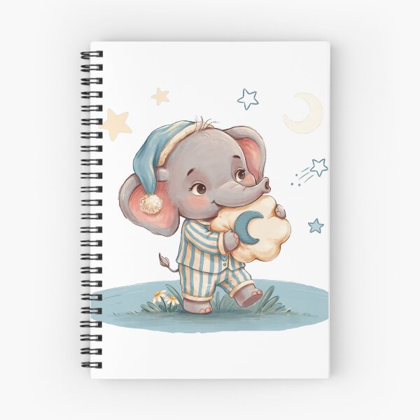 Item preview, A Cute Baby Elephant - Pastel Colors designed and sold by DigitfanStudio.