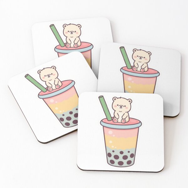 Item preview, Bubble Tea Friends Kawaii Sticker designed and sold by Stylestickers55.