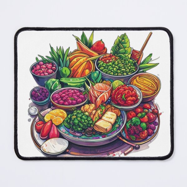 Item preview, Thai Street Food Illustration Vibrant Illustration designed and sold by Shadow-Stone.