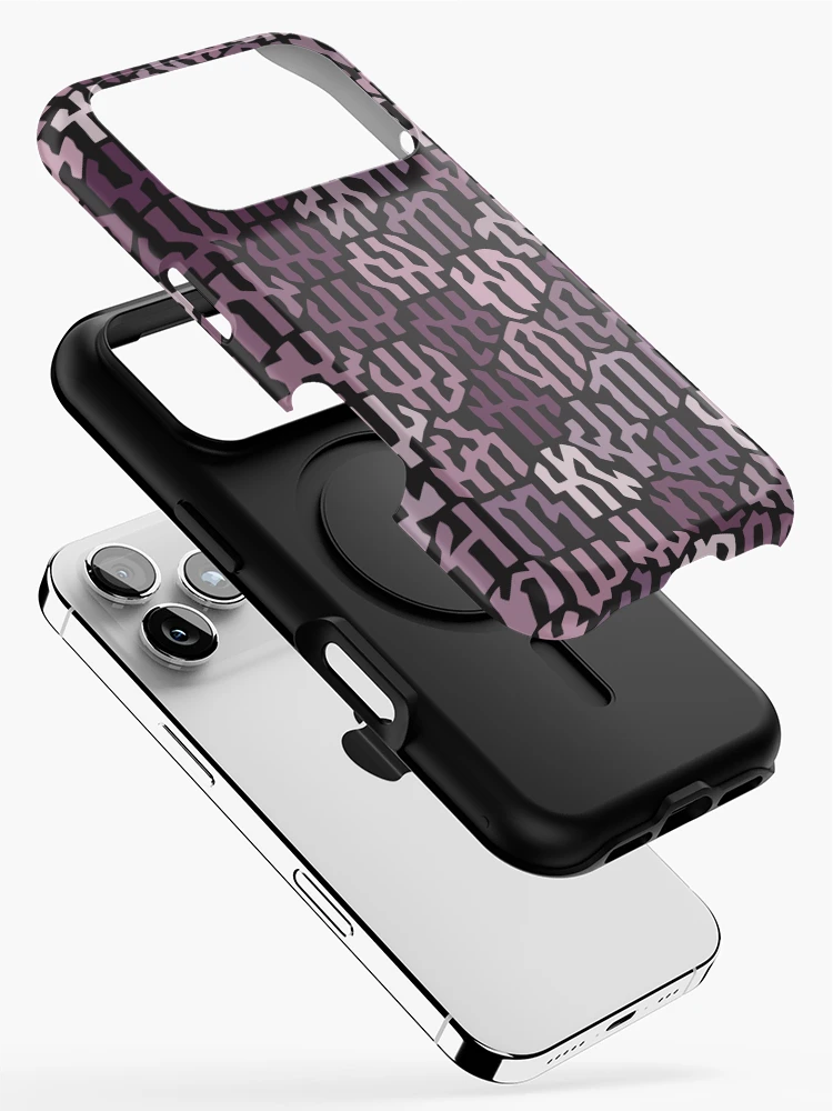 Thumbnail 2 of 4, iPhone Case, Script Pattern designed and sold by ToroRojo.