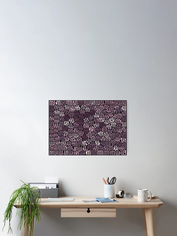 Thumbnail 2 of 3, Poster, Script Pattern designed and sold by ToroRojo.