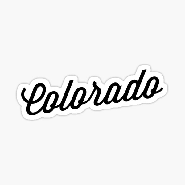 Colorado Sticker
