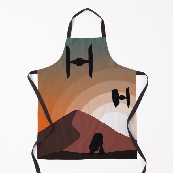 Item preview, Silent Desert Patrol – Retro Space Landscape designed and sold by PosterFuel.