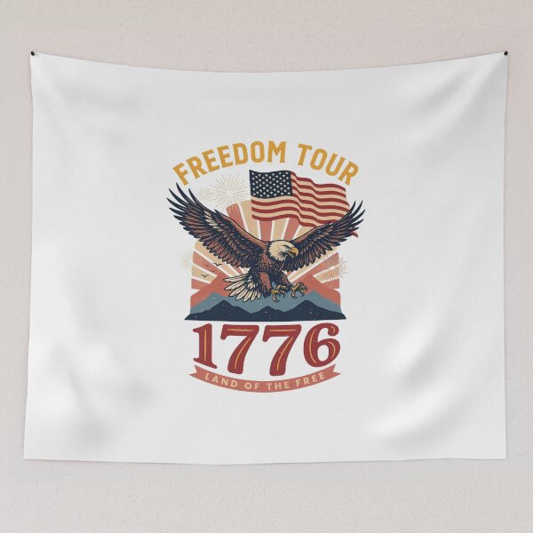 Item preview, Independence Day - American History 1776 Bald Eagle Patriotic Independence Day USA designed and sold by ArcticFoxStudio.
