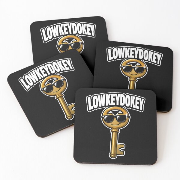 Item preview, Funny Lowkeydokey Key Pun Meme designed and sold by elderberry.
