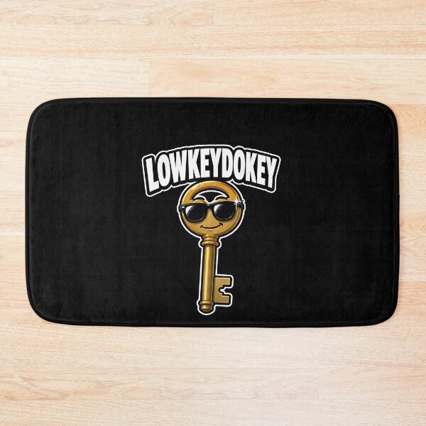 Item preview, Funny Lowkeydokey Key Pun Meme designed and sold by elderberry.