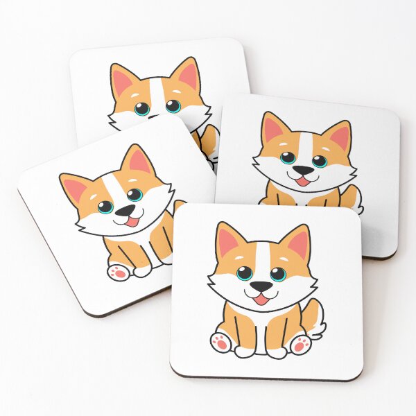 Item preview, Corgi Dog Cute Chubby Kawaii Chibi designed and sold by gelahope.