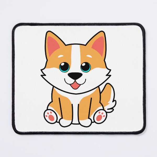 Item preview, Corgi Dog Cute Chubby Kawaii Chibi designed and sold by gelahope.