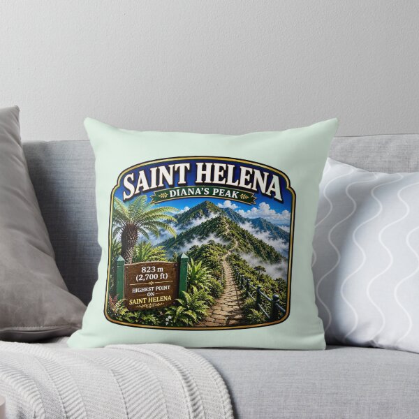 Item preview, St. Helena - Diana's Peak designed and sold by Myra365Art.