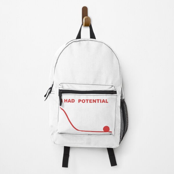 Item preview, I Had Potential – Funny Sarcastic Typography Design designed and sold by StudioAyinla.