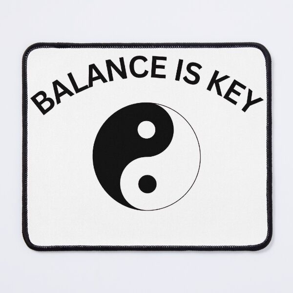 Item preview, Balance is key designed and sold by DailyQuestPrint.