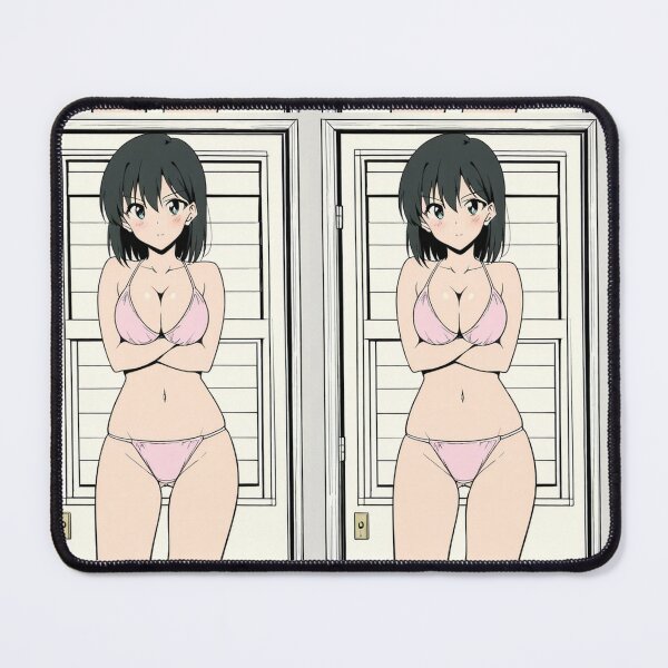 Item preview, Portrait - Anime girl pink bikini elegant designed and sold by AnimeShin.