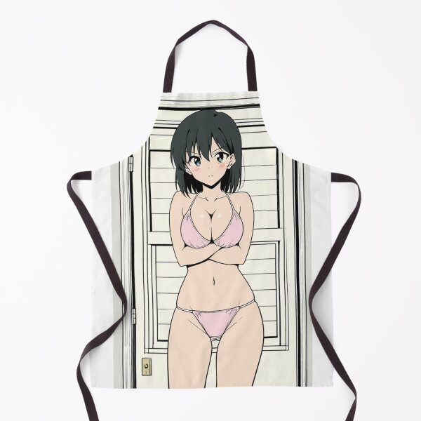 Item preview, Portrait - Anime girl pink bikini elegant designed and sold by AnimeShin.