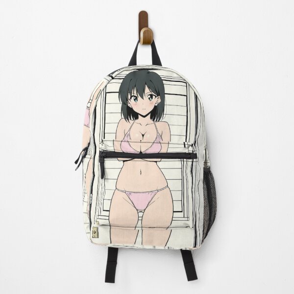 Item preview, Portrait - Anime girl pink bikini elegant designed and sold by AnimeShin.