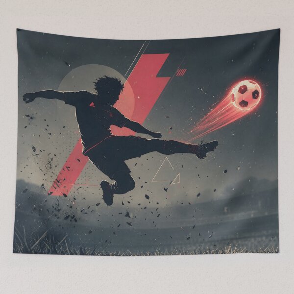 Item preview, Last Minute Goal Football Time Freeze designed and sold by Glitchart66.