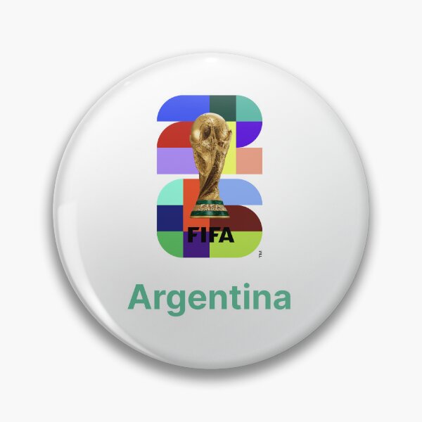 Item preview, FIFA World Cup Trophy 2026 Football Soccer Fan Design - Argentina designed and sold by t-patterns.