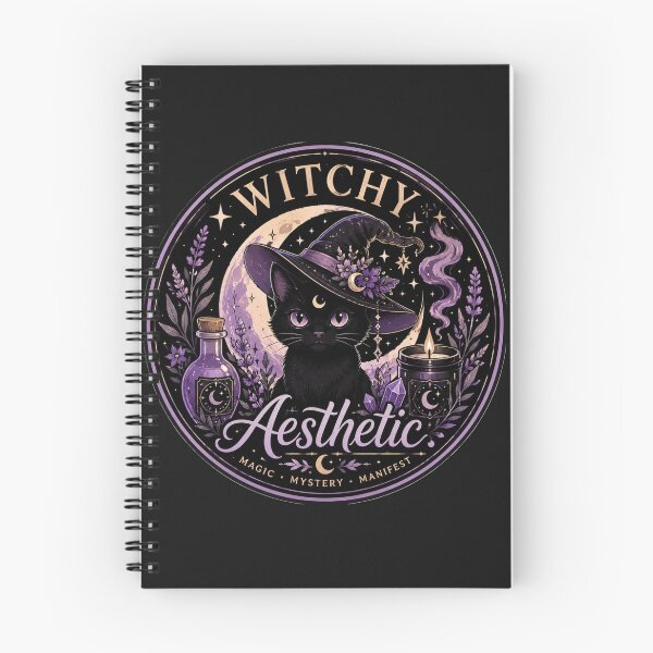 Item preview, Witchy Aesthetic Black Cat | Moon Magic Witchcore | Mystical Gothic Cat Design designed and sold by AstraDrip Studio.