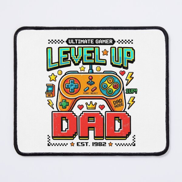 Item preview, Level Up Dad Retro Gaming Controller designed and sold by PACS0011.