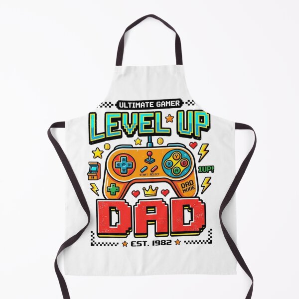 Item preview, Level Up Dad Retro Gaming Controller designed and sold by PACS0011.