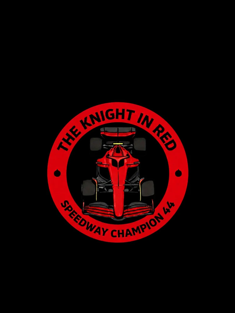 Thumbnail 4 of 4, iPhone Case, Knight In Red Racing Circle designed and sold by Redfield Universe.