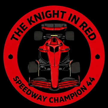 Artwork thumbnail, Knight In Red Racing Circle by Redfield Universe