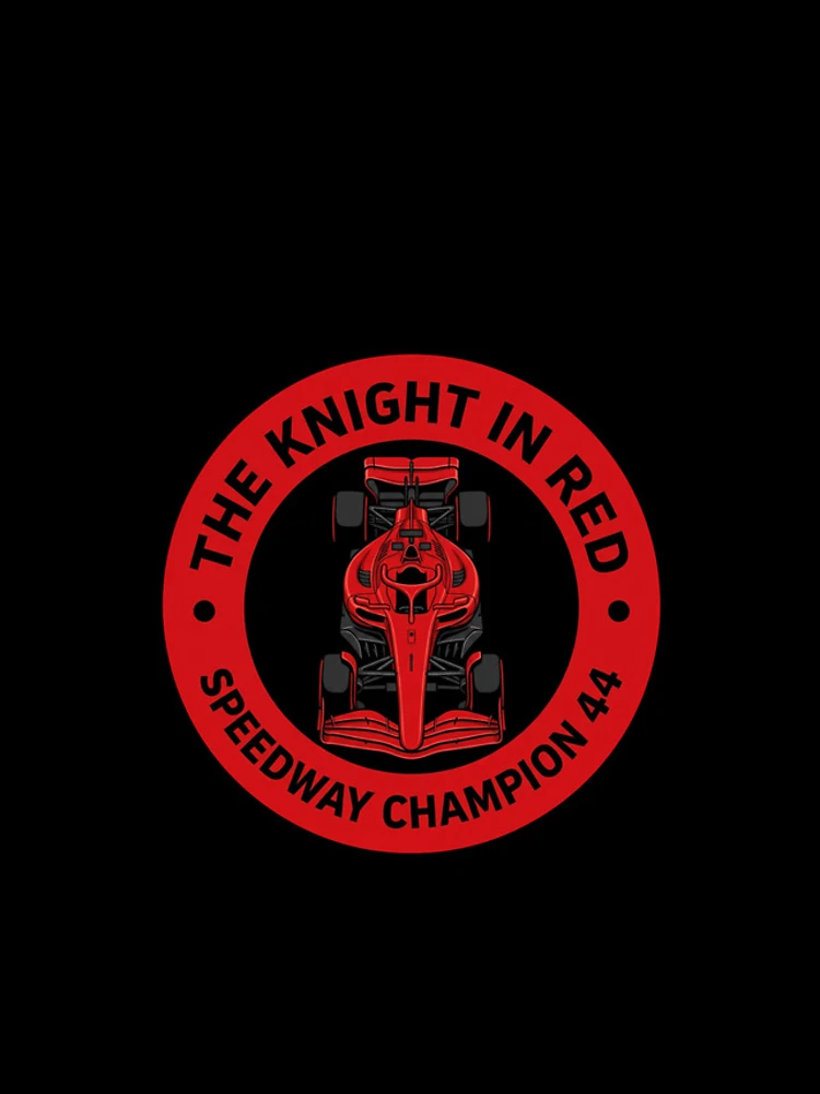 Thumbnail 4 of 4, iPhone Case, Knight In Red Racing Badge designed and sold by Redfield Universe.