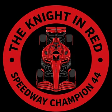 Artwork thumbnail, Knight In Red Racing Badge by Redfield Universe