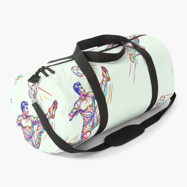 Item preview, Play With Passion – Colorful Soccer Player Line Art designed and sold by pixelated_echoes.
