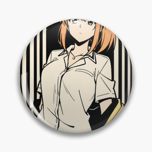 Item preview, Portrait - Anime student orange hair school outfit designed and sold by AnimeShin.
