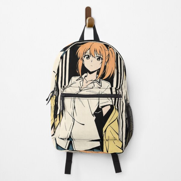 Item preview, Portrait - Anime student orange hair school outfit designed and sold by AnimeShin.
