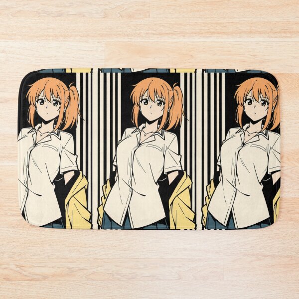 Item preview, Portrait - Anime student orange hair school outfit designed and sold by AnimeShin.