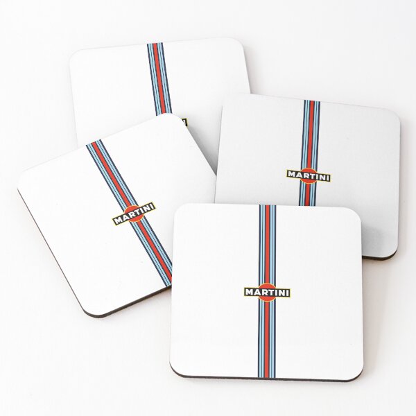Item preview, Martini Racing Stripes Livery Classic Motorsport Design designed and sold by PrimeRacer.