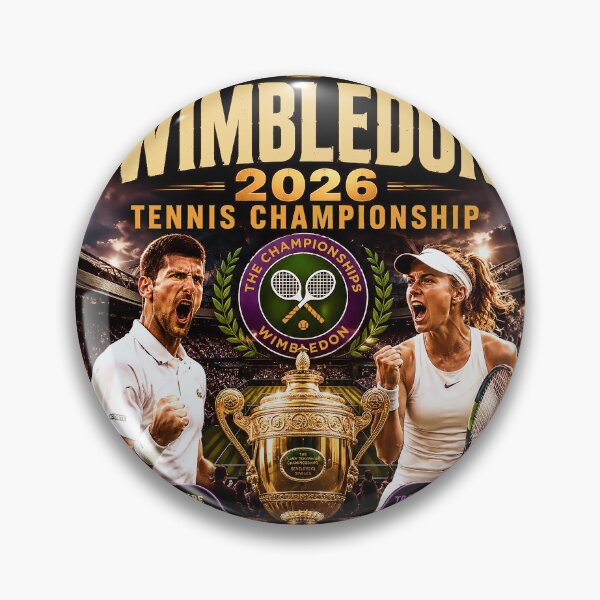 Item preview, 2026 WIMBLEDON CHAMPIONSHIP – The Grand Slam of Grass Court Tennis  designed and sold by DBM Photo Art 1.