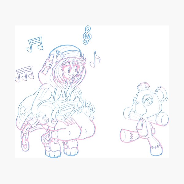 Item preview, Guilty Gear Bridget Singing Pride  designed and sold by dupreedraws.