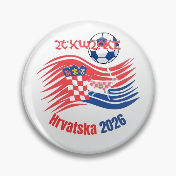 Item preview, Hrvatska 2026 Dizajn – Zastava i Kuna (Croatia Football Pride). designed and sold by printeGear.