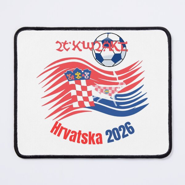Item preview, Hrvatska 2026 Dizajn – Zastava i Kuna (Croatia Football Pride). designed and sold by printeGear.